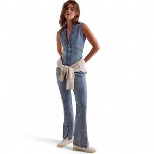 Free People CRVY Ring The Alarm One-Piece in Soho Large NWT